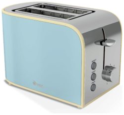 Swan - Toaster - Retro - 2 Slice - Blue.